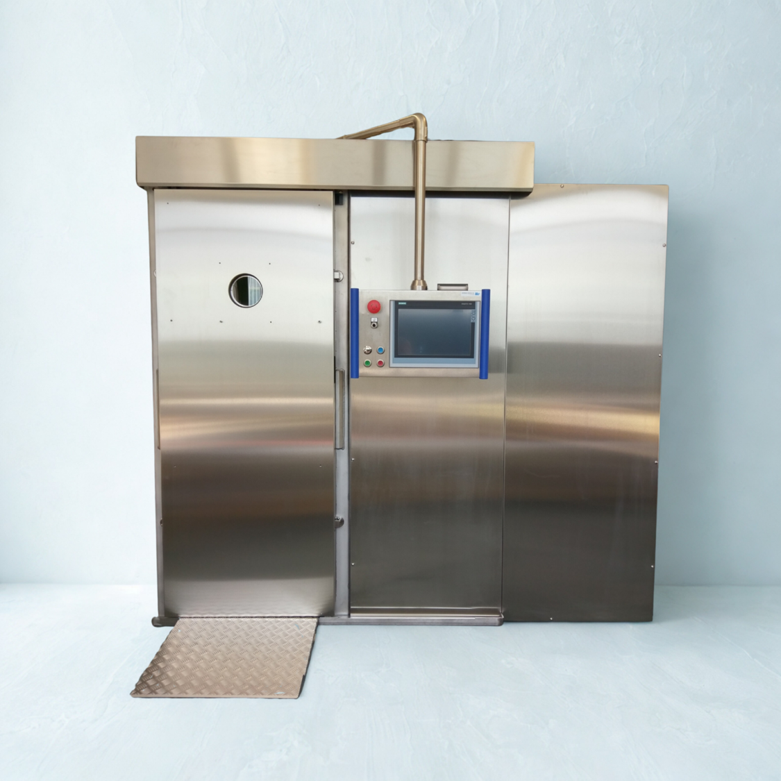 Custom vacuum cooling chamber for the rapid and gentle cooling of baked goods