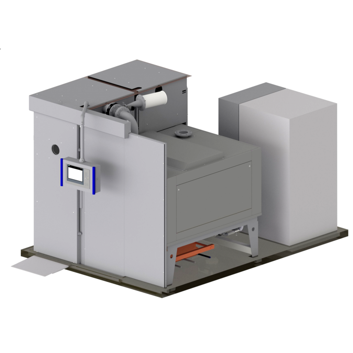 Kundenspezifische Vakuumkühlkammer zur schnellen und schonenden Abkühlung von Backwaren