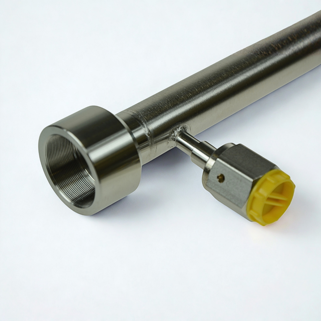 Kundenspezifische Vakuumzelle für Anwendungen in der Laserspektroskopie.